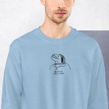 "Billie Eel-lish" Embroidered Unisex Crewneck Sweatshirt