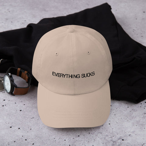 "EVERYTHING SUCKS" Dad hat