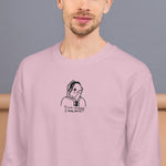 "Tim-Mahi Chalamet" Embroidered Unisex Crewneck Sweatshirt