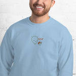 "SOUP" Embroidered Unisex Crewneck Sweatshirt